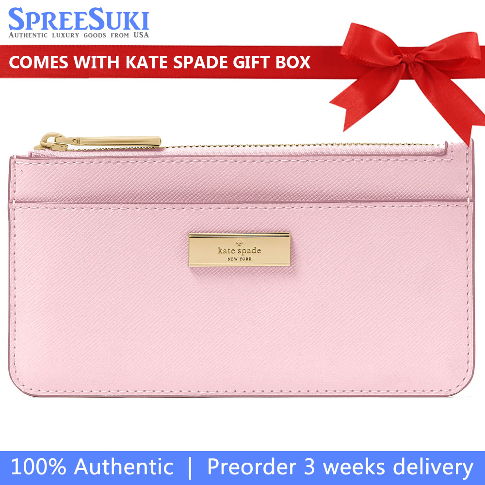 Kate Spade Kenzie Limited Edition Large Slim Card Holder Pink Horizon # KI985