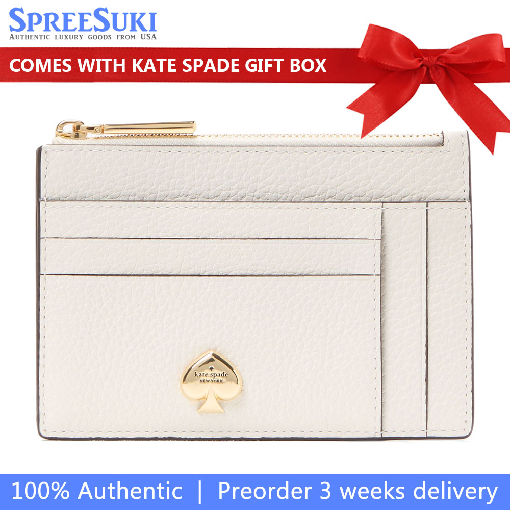 Kate Spade Kaya Large Slim Cardholder Meringue # KL837