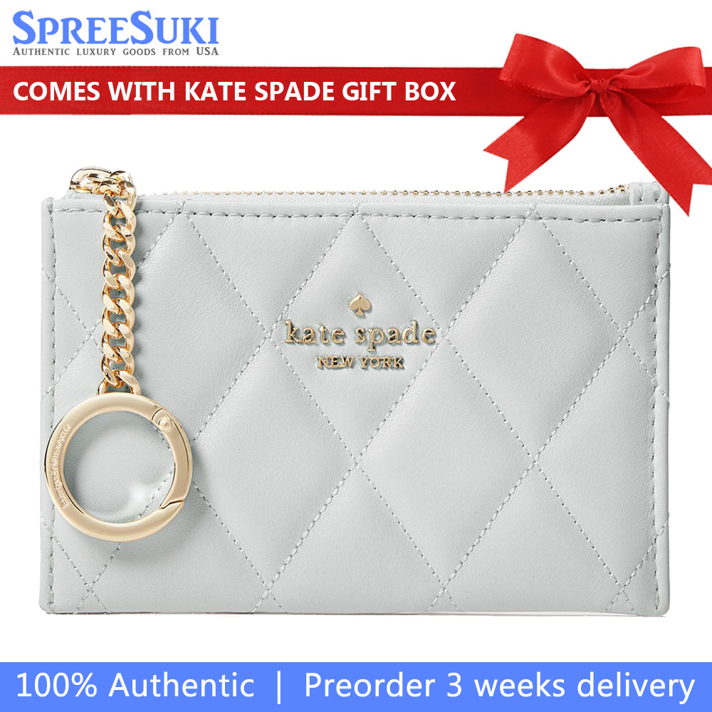 Kate Spade Carey Small Card Holder Stone Path # KG426