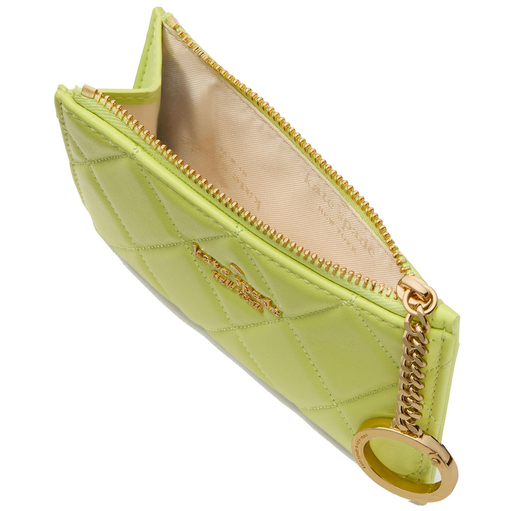 Kate Spade Carey Small Card Holder Lime Slushy # KG426