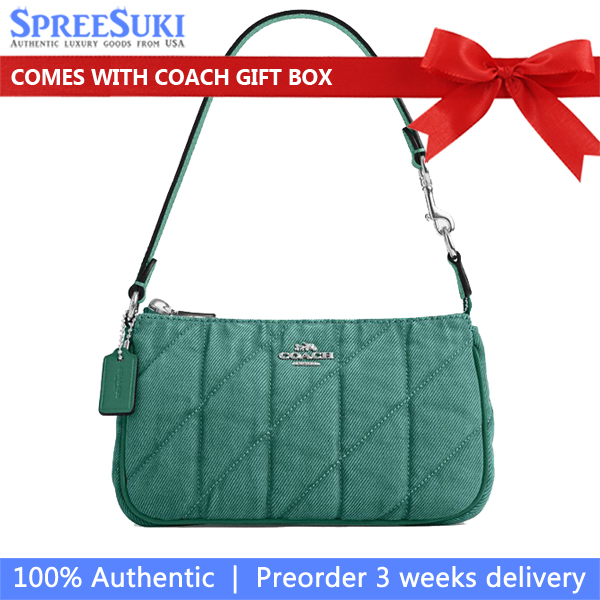 Coach Nolita 19 Silver Ivy Green # CBK58