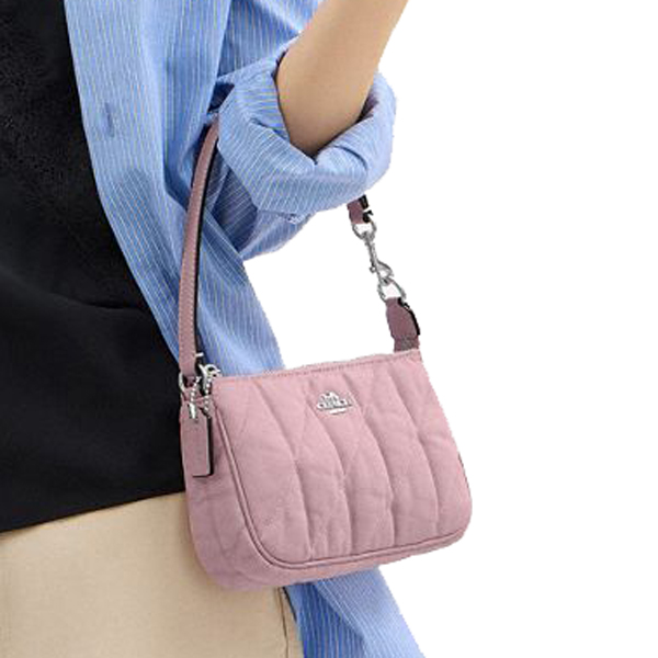 Coach Nolita 19 Silver Ballerina Carnation # CBK58