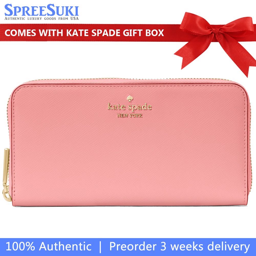 Kate Spade Madison Large Continental Wallet Terracotta Tile # KI364