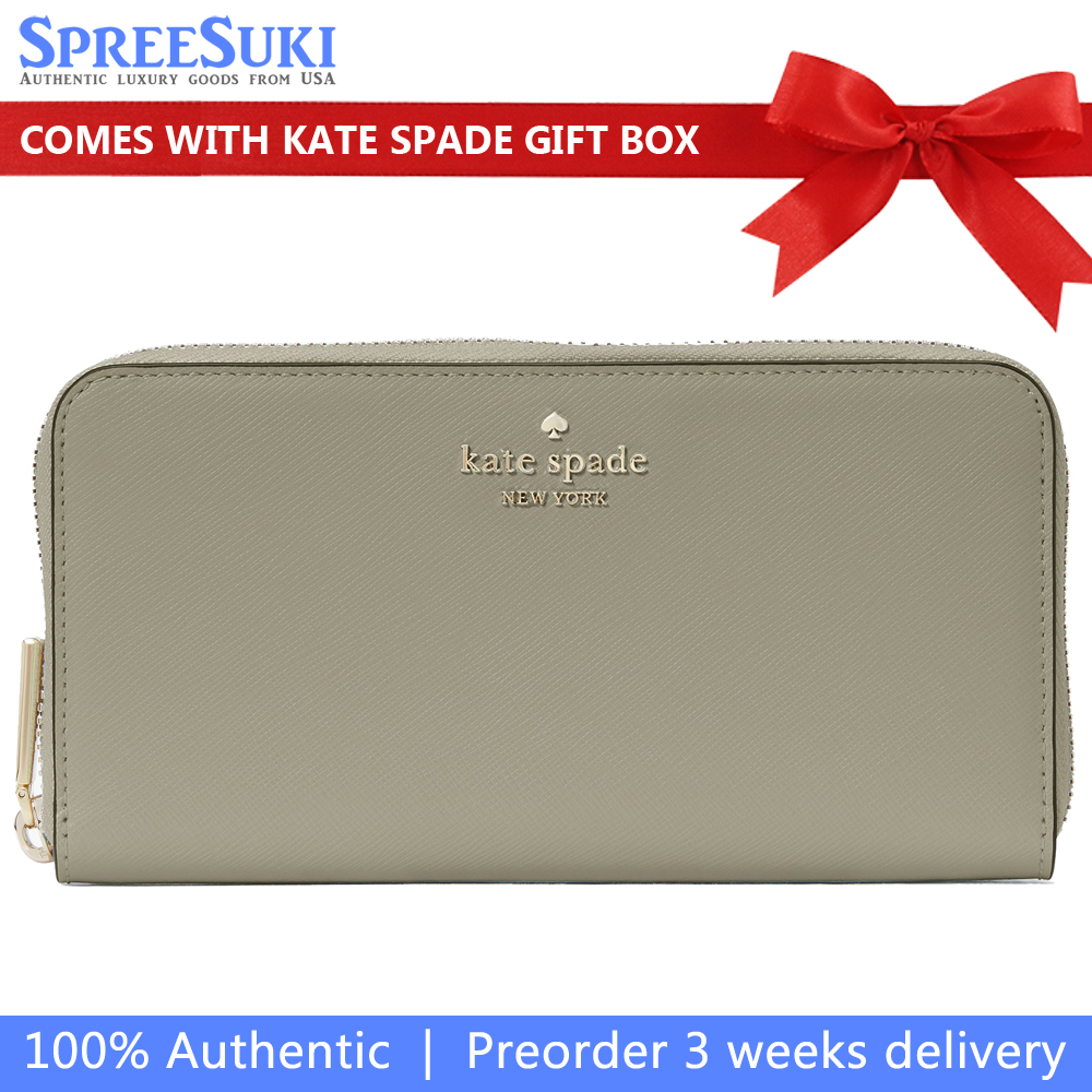 Kate Spade Madison Large Continental Wallet Dusky Pine # KI364