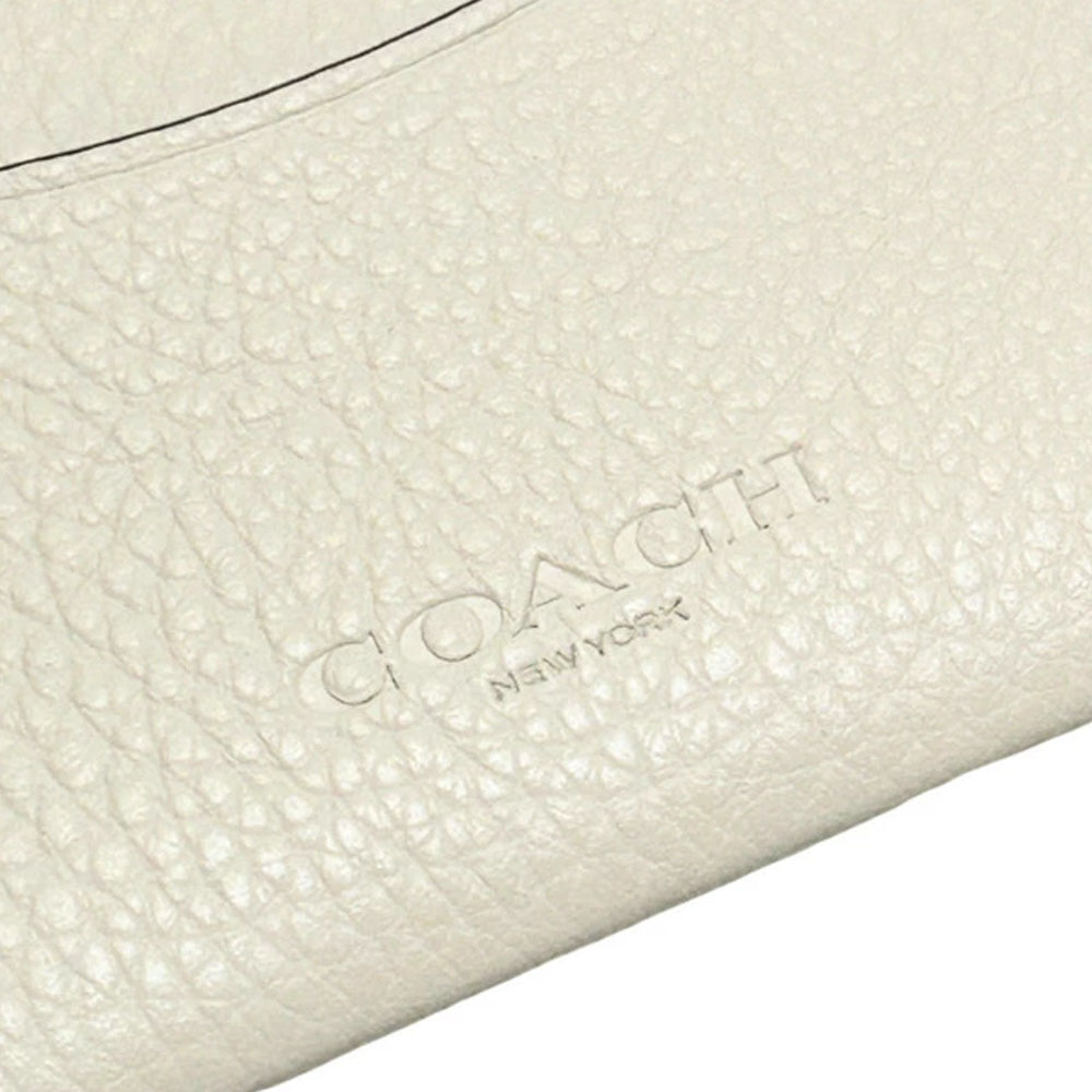 Coach Slim Id Card Case Chalk # CP209