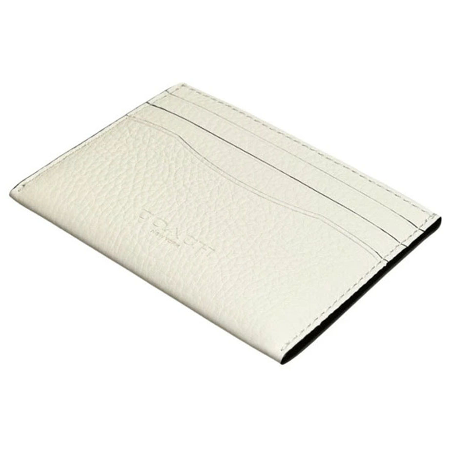 Coach Slim Id Card Case Chalk # CP209