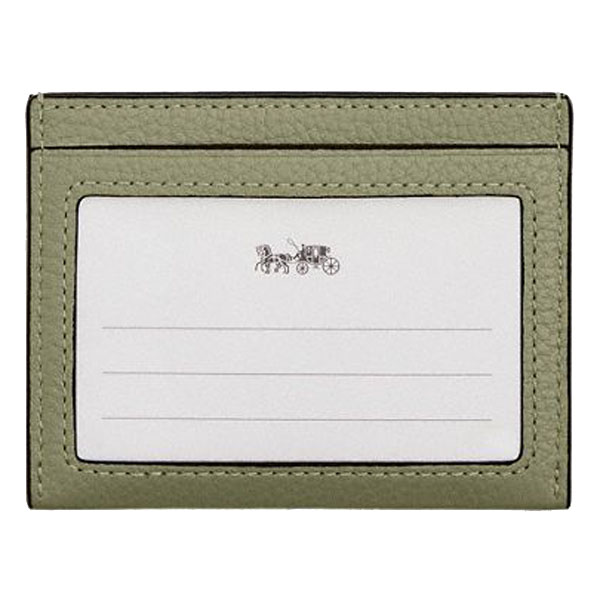 Coach Slim Id Card Case Pistachio # CP209
