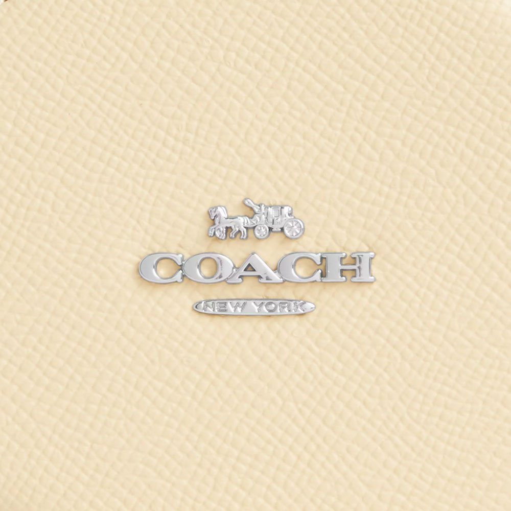Coach Lemon Coin Case Silver Moonlight # CAN30