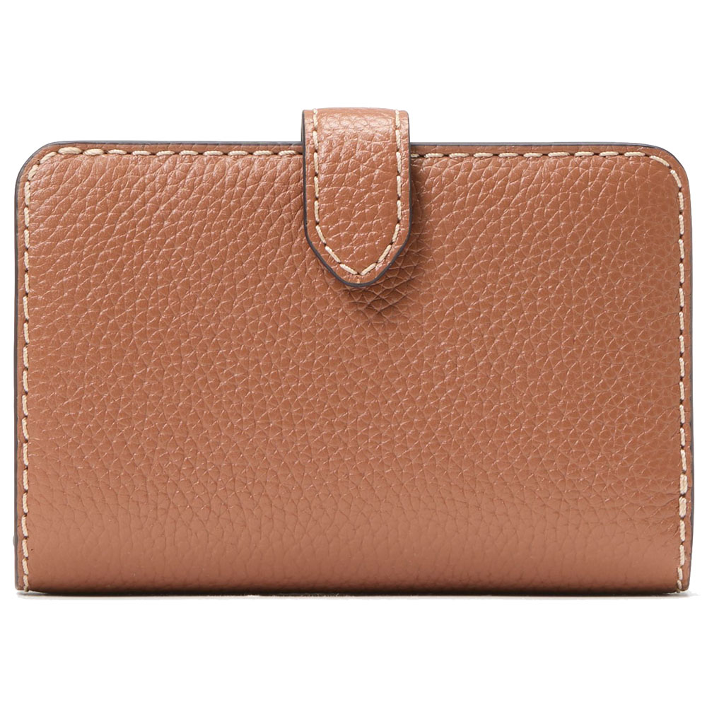 Kate Spade Lena Medium Bifold Wallet Warm Gingerbread # KL848