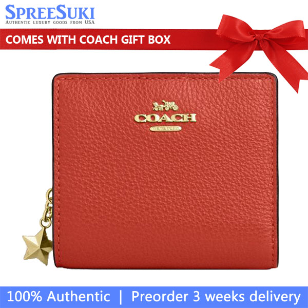Coach Snap Wallet With Charm Mango # CBO74