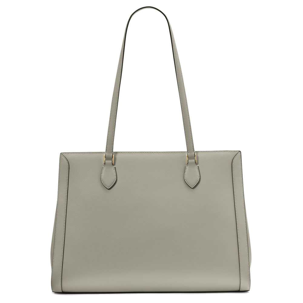 Kate Spade Madison Saffiano East West Leather Large Laptop Tote Dusky Pine # KC434