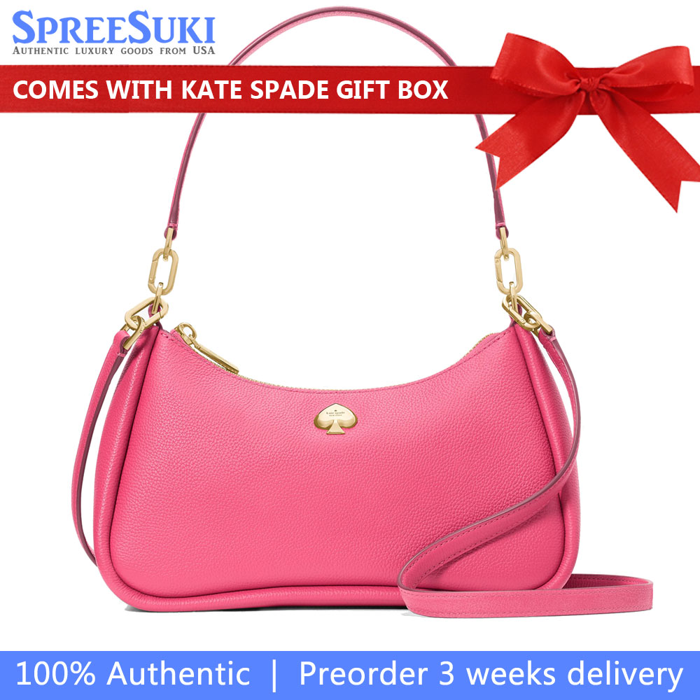 Kate Spade Kayla Small Convertible Shoulder Bag Rose Oil # KI904