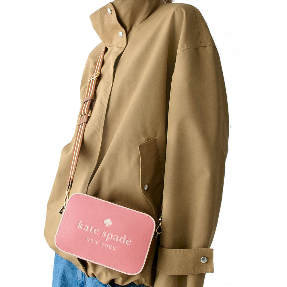 Kate Spade Oh Snap Camera Bag Terracotta Tile Multi # KH756
