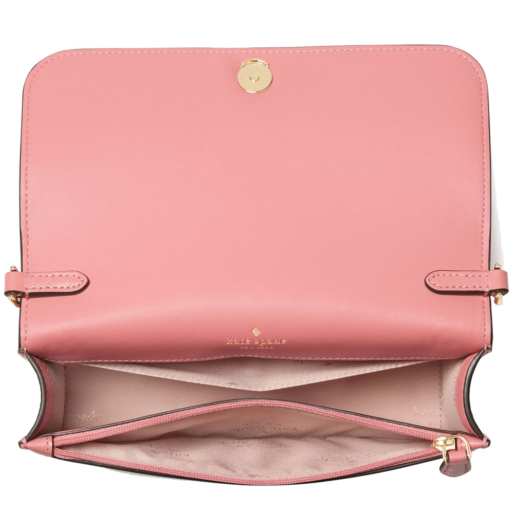 Kate Spade Madison Small Flap Crossbody Bag Sling Terracotta Tile # KC586