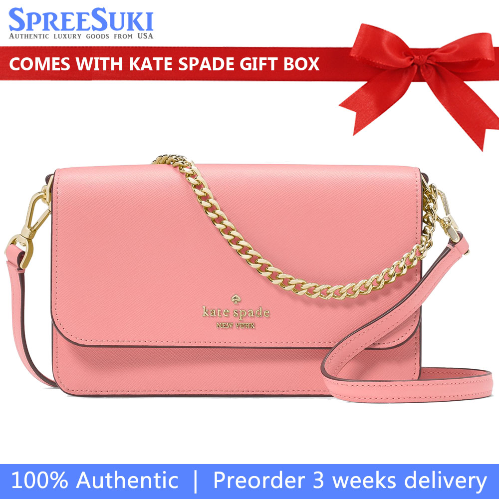 Kate Spade Madison Small Flap Crossbody Bag Sling Terracotta Tile # KC586