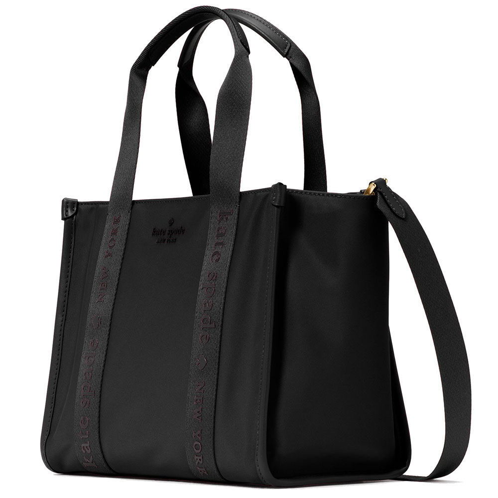 Kate Spade Kip Nylon Small Tote Black # KL926