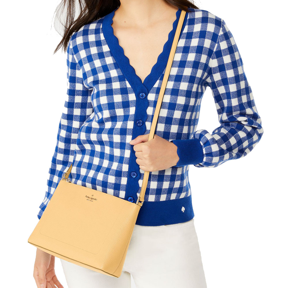 Kate Spade Leila Medium Crossbody Fresh Hay # KG464