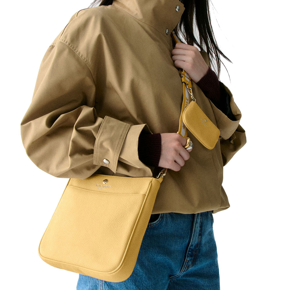 Kate Spade Emma Medium Swingpack Crossbody Fresh Hay # KL753