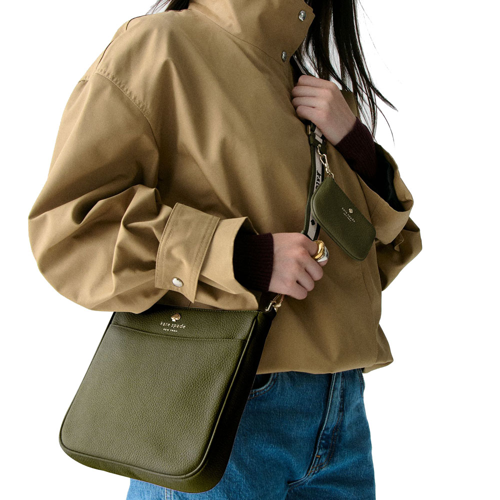Kate Spade Emma Medium Swingpack Crossbody Enchanted Green # KL753