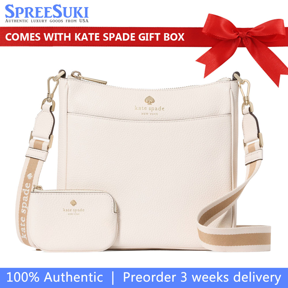 Kate Spade Emma Medium Swingpack Crossbody Parchment # KL753