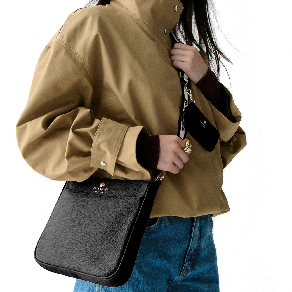 Kate Spade Emma Medium Swingpack Crossbody Black # KL753