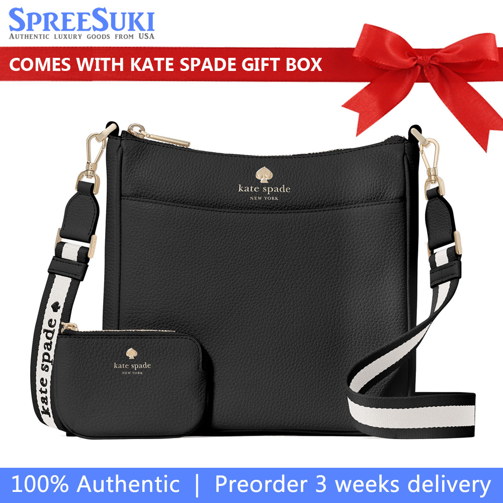 Kate Spade Emma Medium Swingpack Crossbody Black # KL753