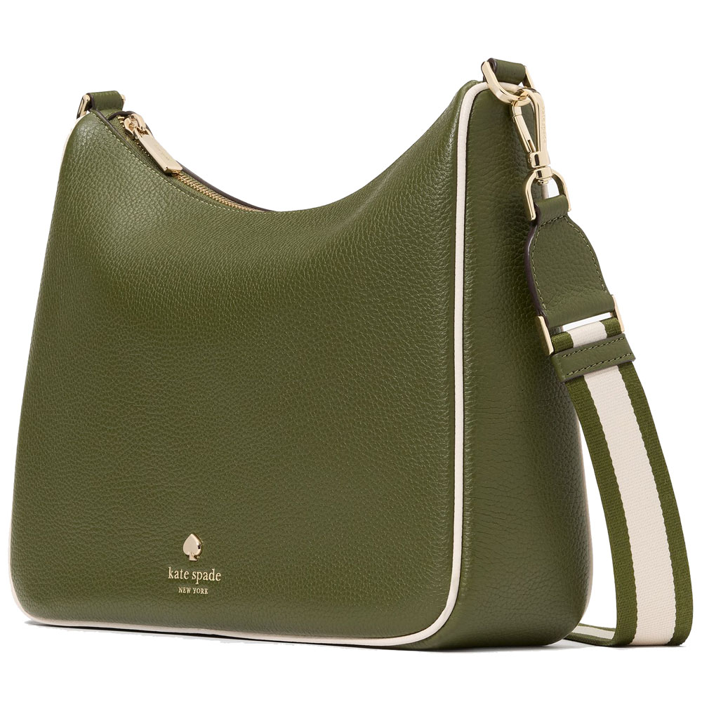 Kate Spade Emma Large Crossbody Enchanted Green Multi # KK943