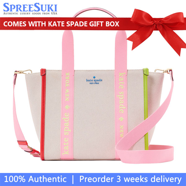 Kate Spade Kip Canvas Small Tote Multi # KL050