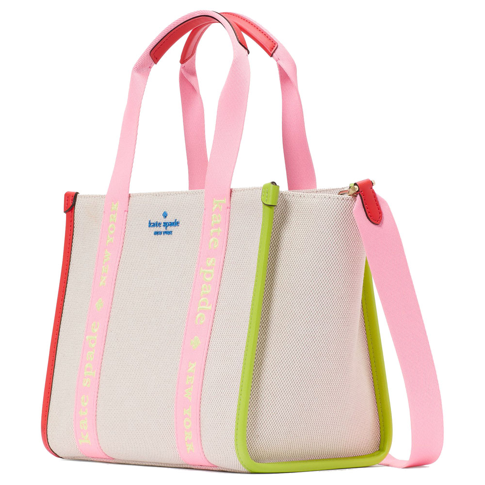 Kate Spade Kip Canvas Small Tote Multi # KL050