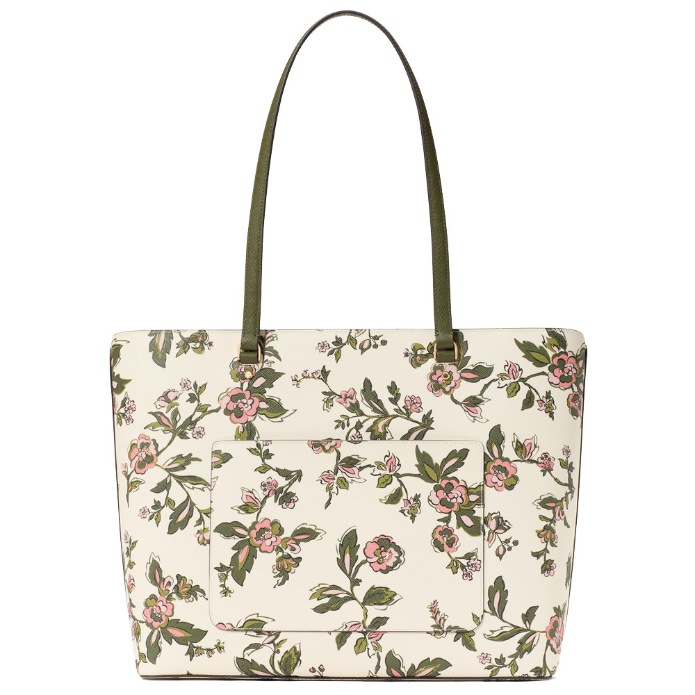 Kate Spade Perfect Floral Large Tote Meringue Multi # KL942