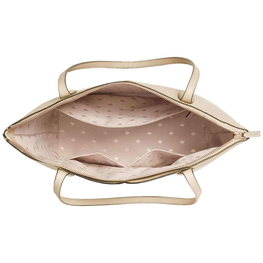 Kate Spade Harlow Medium Tote Light Sand # WKR00063