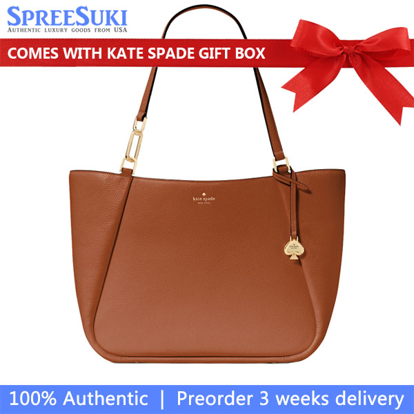 Kate Spade Kayla Large Tote Warm Gingerbread # KK079