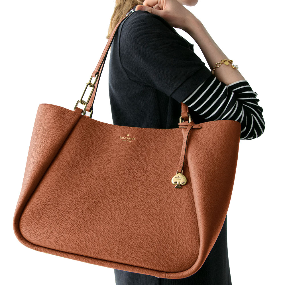 Kate Spade Kayla Large Tote Warm Gingerbread # KK079