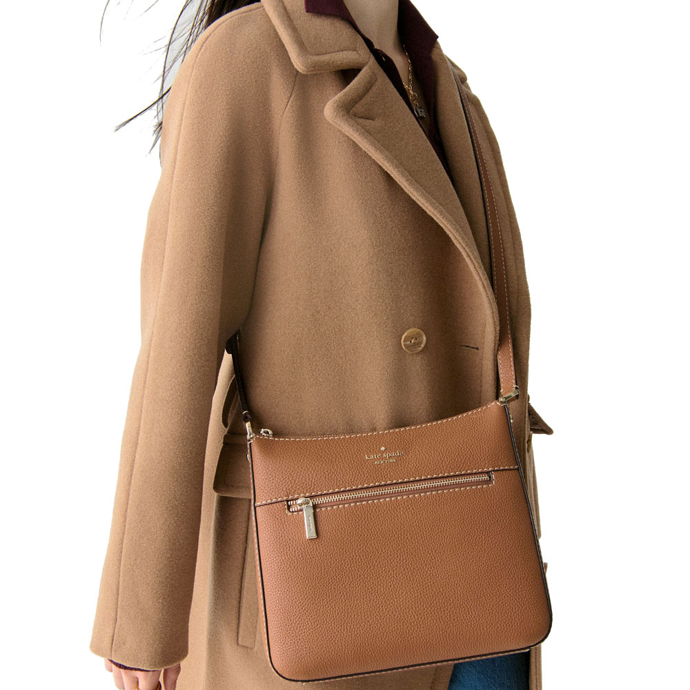 Kate Spade Lena Large Swingpack Crossbody Warm Gingerbread # KL872