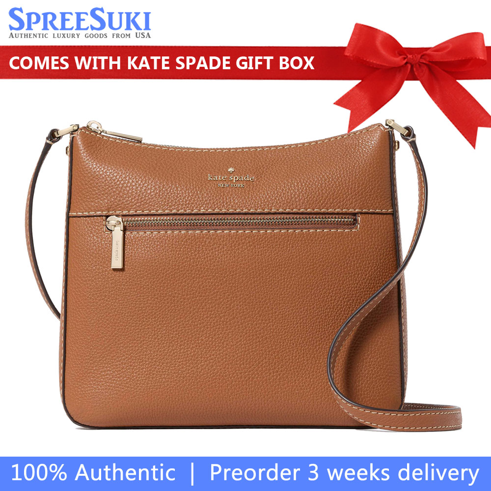 Kate Spade Lena Large Swingpack Crossbody Warm Gingerbread # KL872