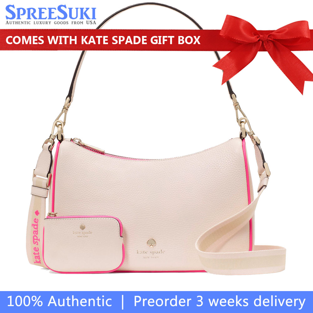 Kate Spade Emma Shoulder Bag Blush Cloud Multi # KK068