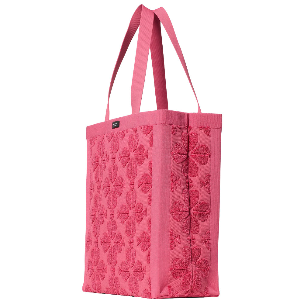 Kate Spade Brooke Terry Carryall Large Tote Rose Oil # KL836