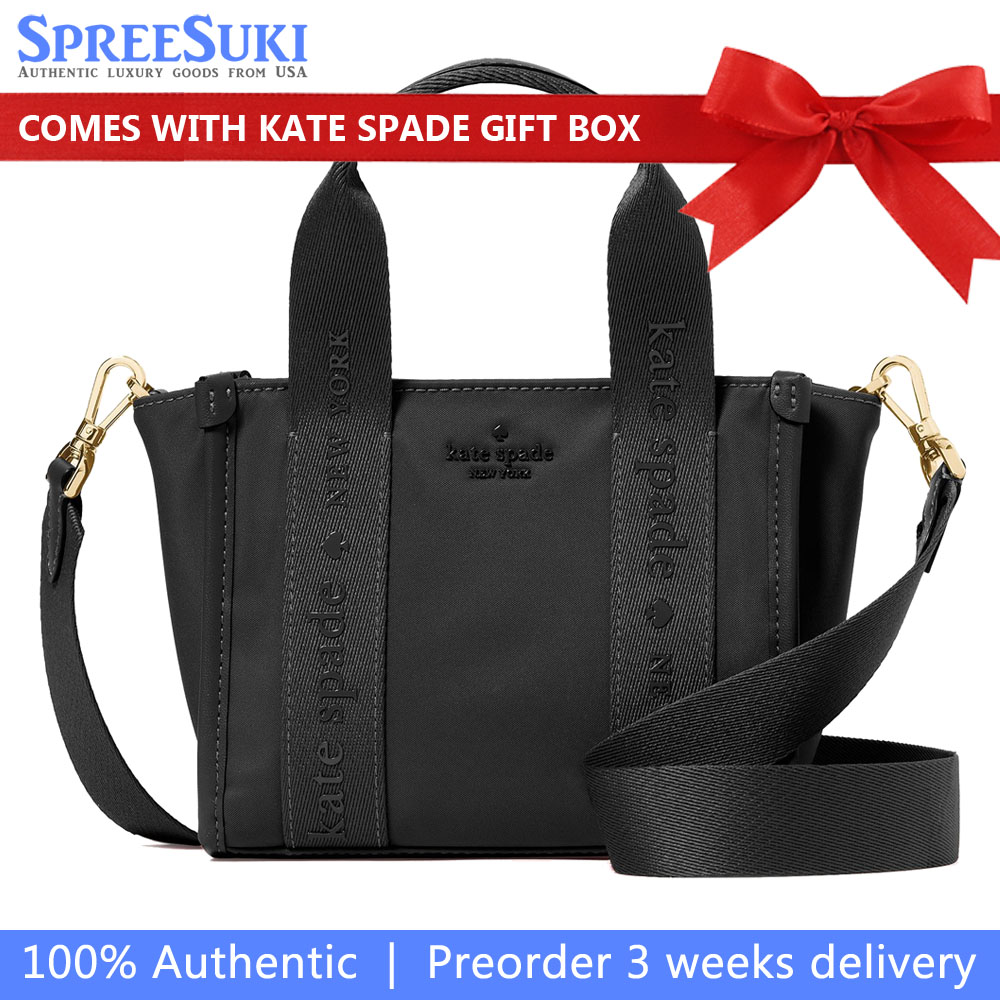 Kate Spade Kip Nylon Mini Tote Black # KL933