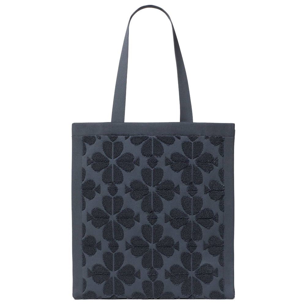 Kate Spade Brooke Terry Carryall Large Tote Blazer Blue # KL836