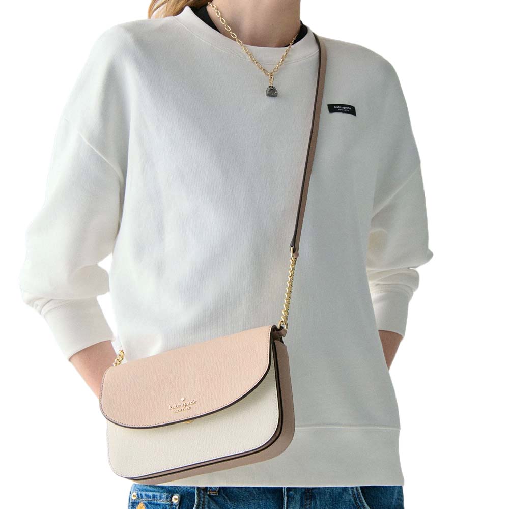 Kate Spade Kristi Crossbody Toasted Hazelnut Multi # KK910