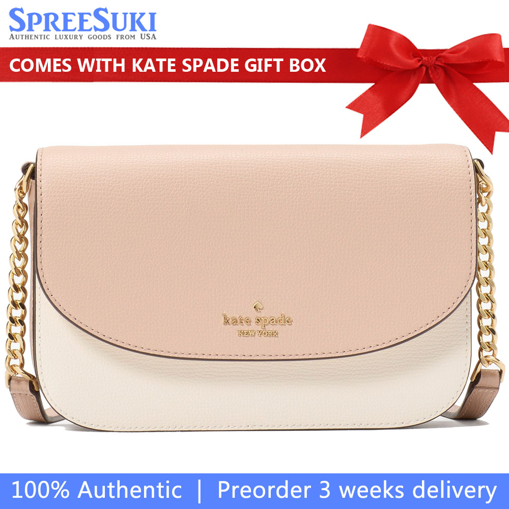 Kate Spade Kristi Crossbody Toasted Hazelnut Multi # KK910