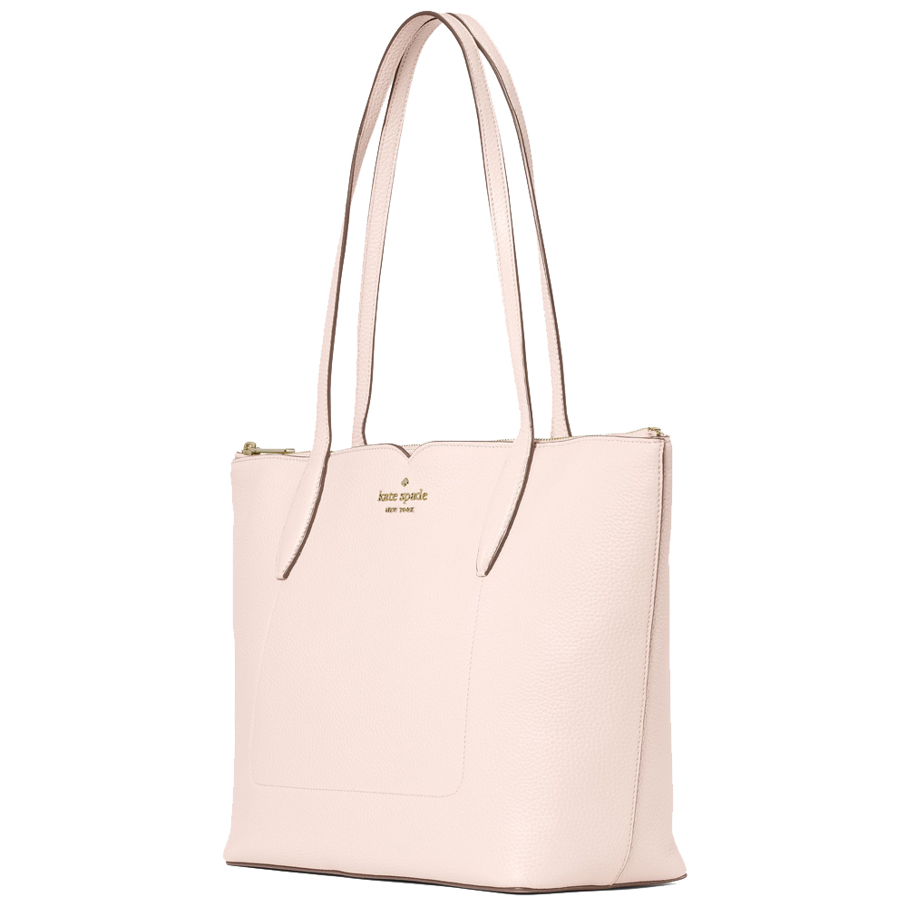 Kate Spade Harlow Medium Tote Blush Cloud # WKR00063