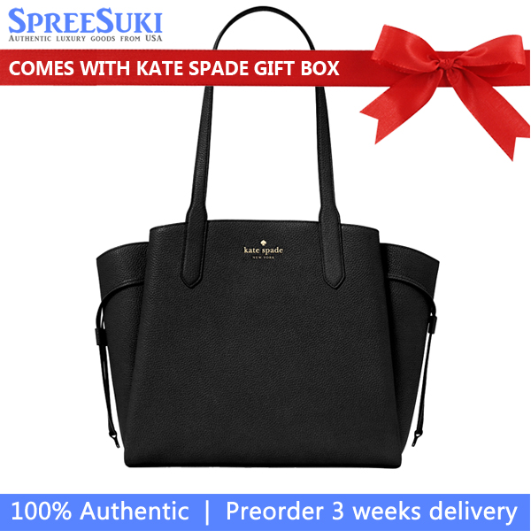 Kate Spade Dumpling Medium Tote Black # KL012