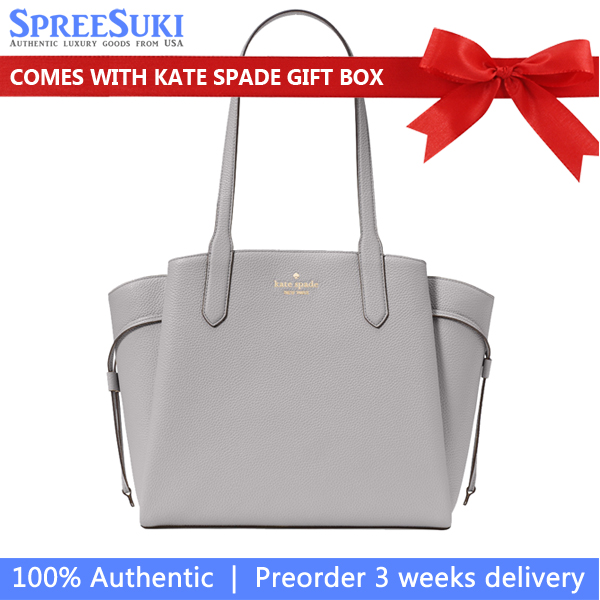 Kate Spade Dumpling Medium Tote Mountain Grey # KL012