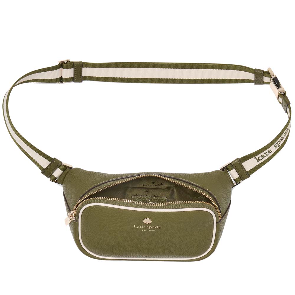 Kate Spade Emma Belt Bag Enchanted Green Multi # KK938