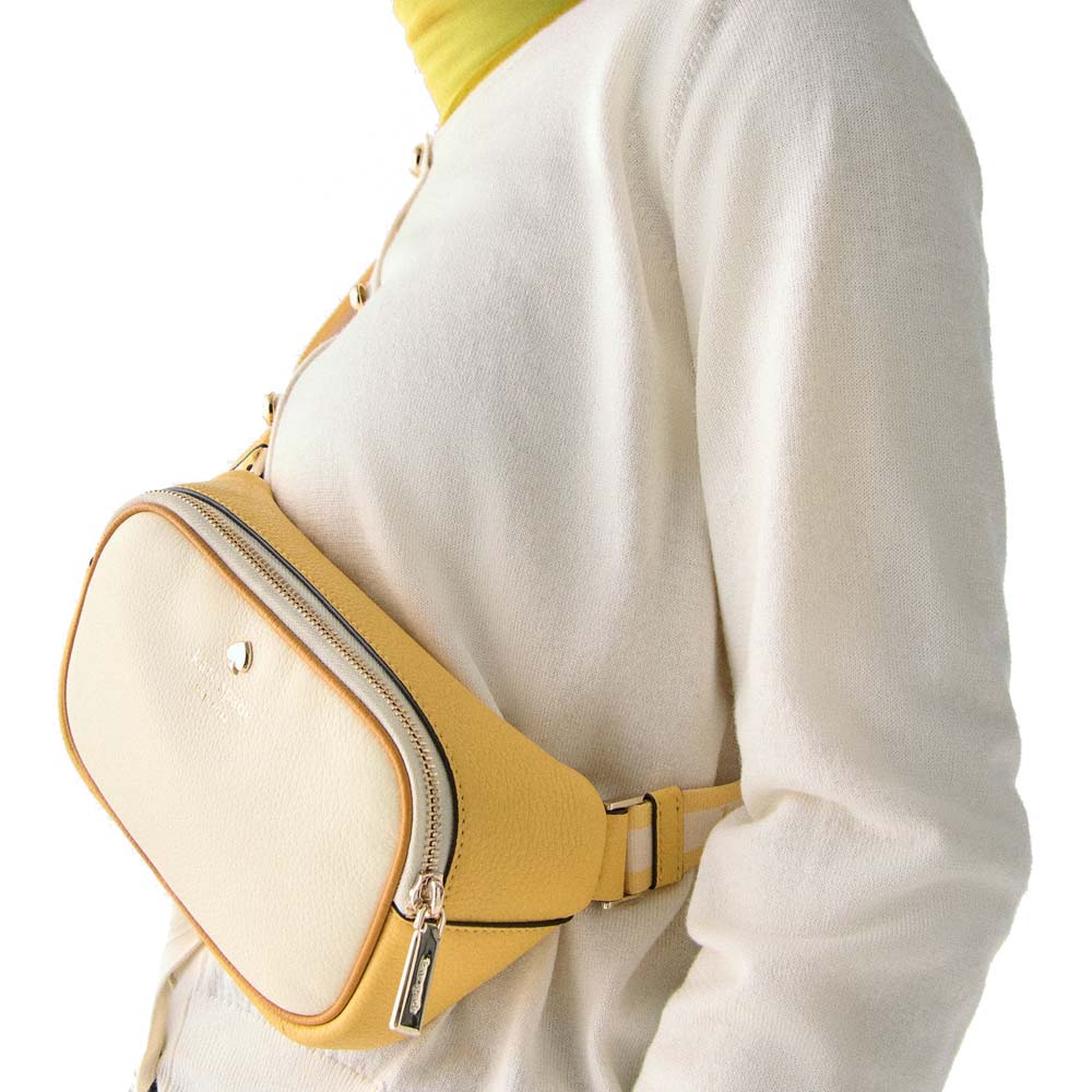 Kate Spade Emma Belt Bag Buttermilk Glaze Multi # KK938