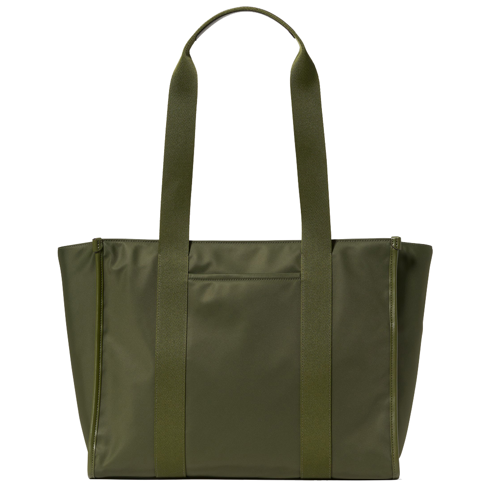 Kate Spade Kip Nylon Large Tote Enchanted Green # KL934