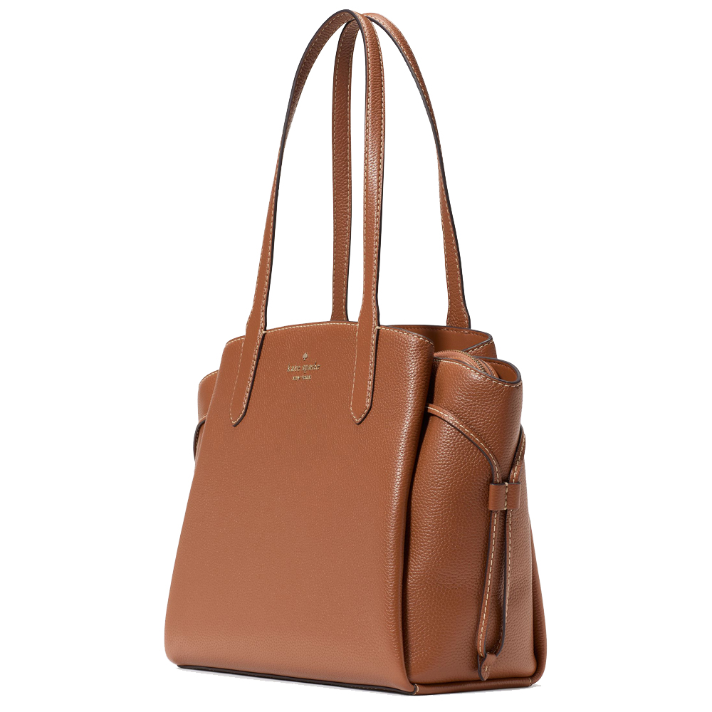 Kate Spade Dumpling Medium Tote Warm Gingerbread # KM154