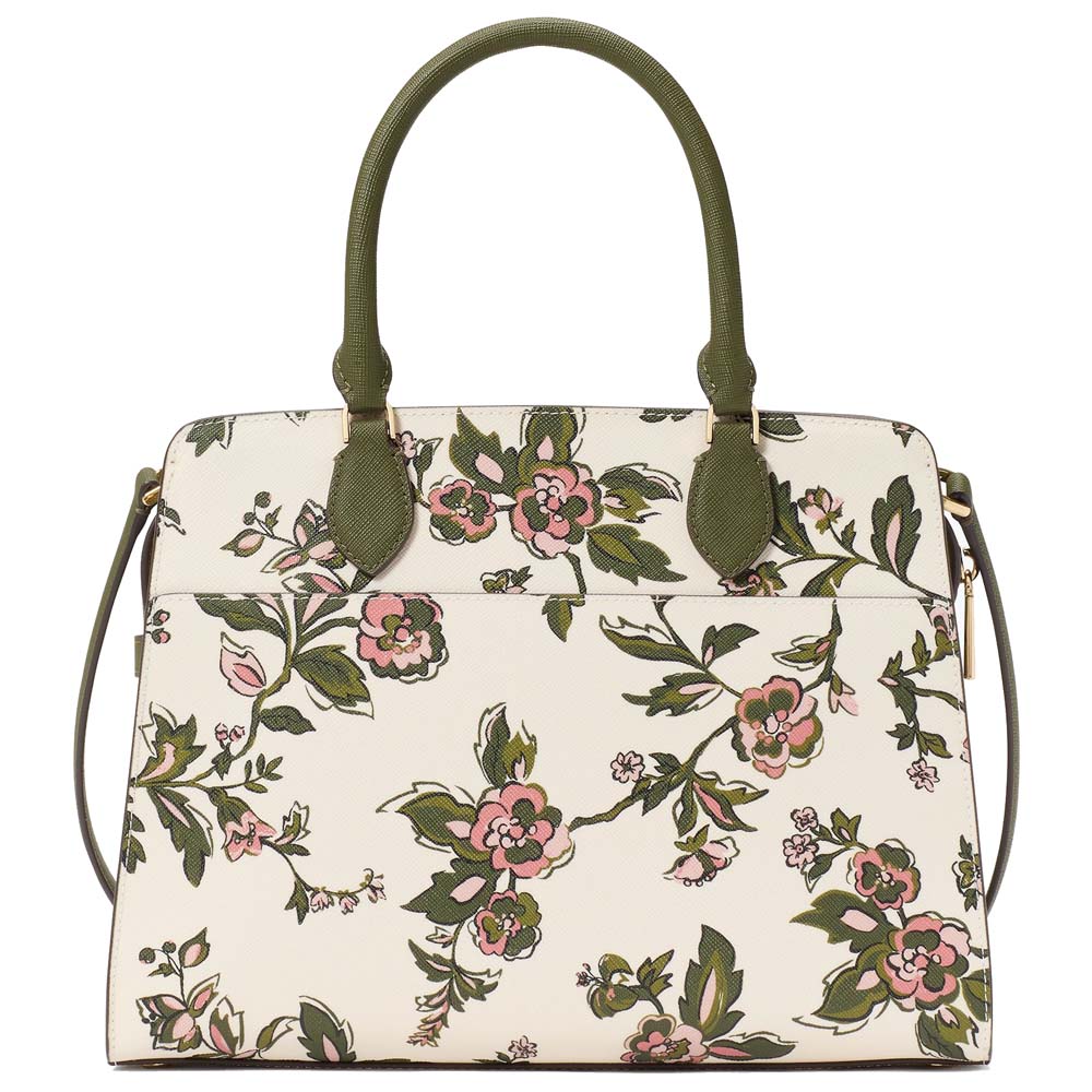 Kate Spade Madison Floral Medium Satchel Meringue Multi # KM142