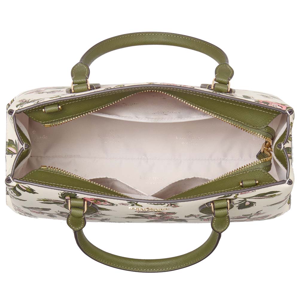 Kate Spade Rae Floral Medium Satchel Meringue Multi # KL948